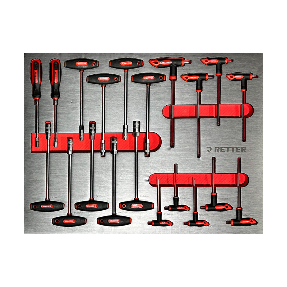 Wózek warsztatowy RETTER R13 PRO, 482 elementy