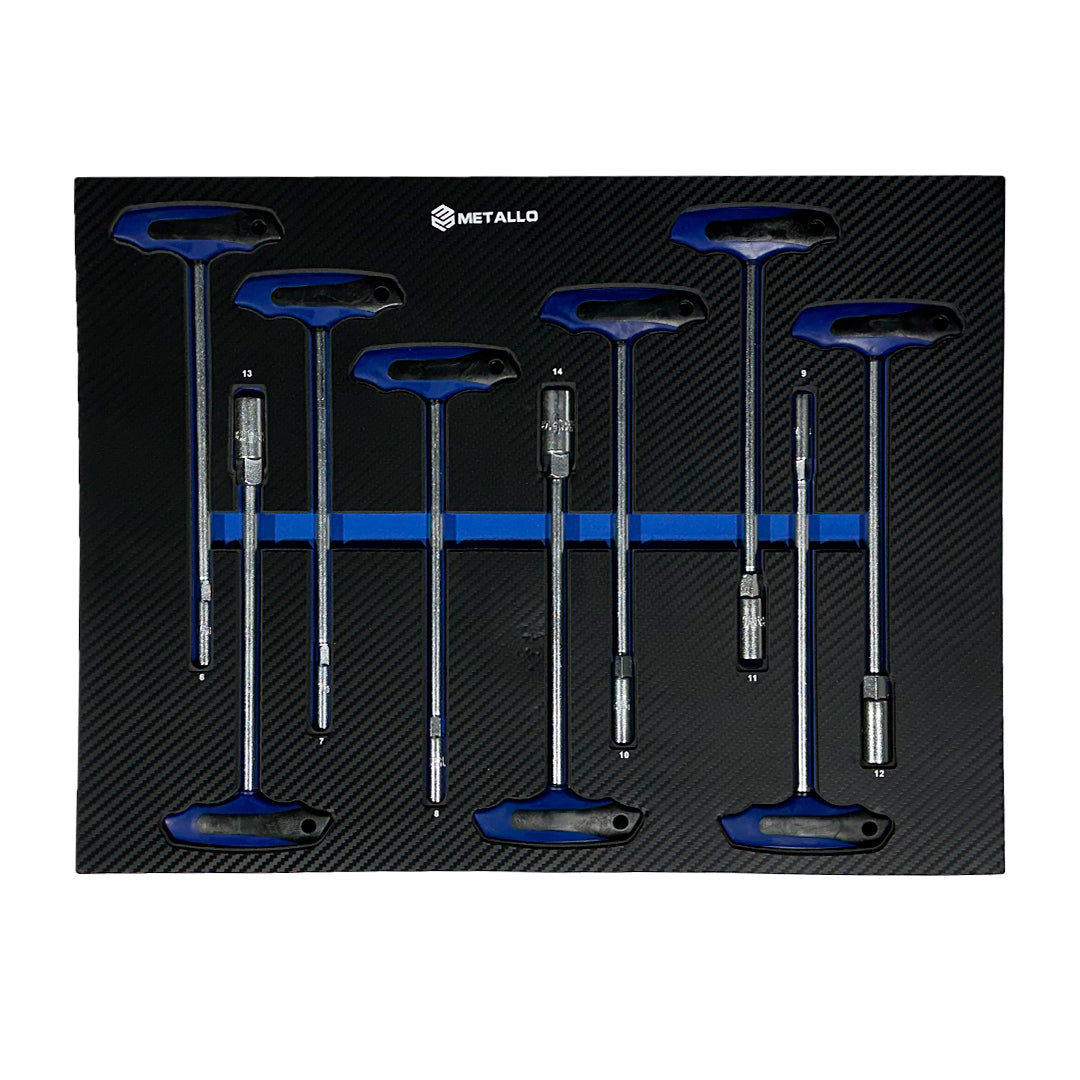 Wózek warsztatowy Metallo 8/8, 291 element