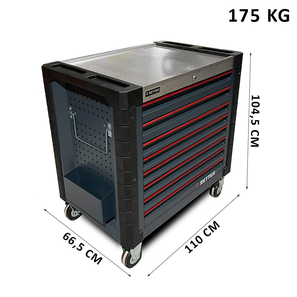 Wózek warsztatowy RETTER R13 PRO, 482 elementy