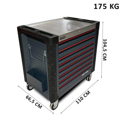 Wózek warsztatowy RETTER R13 PRO, 482 elementy