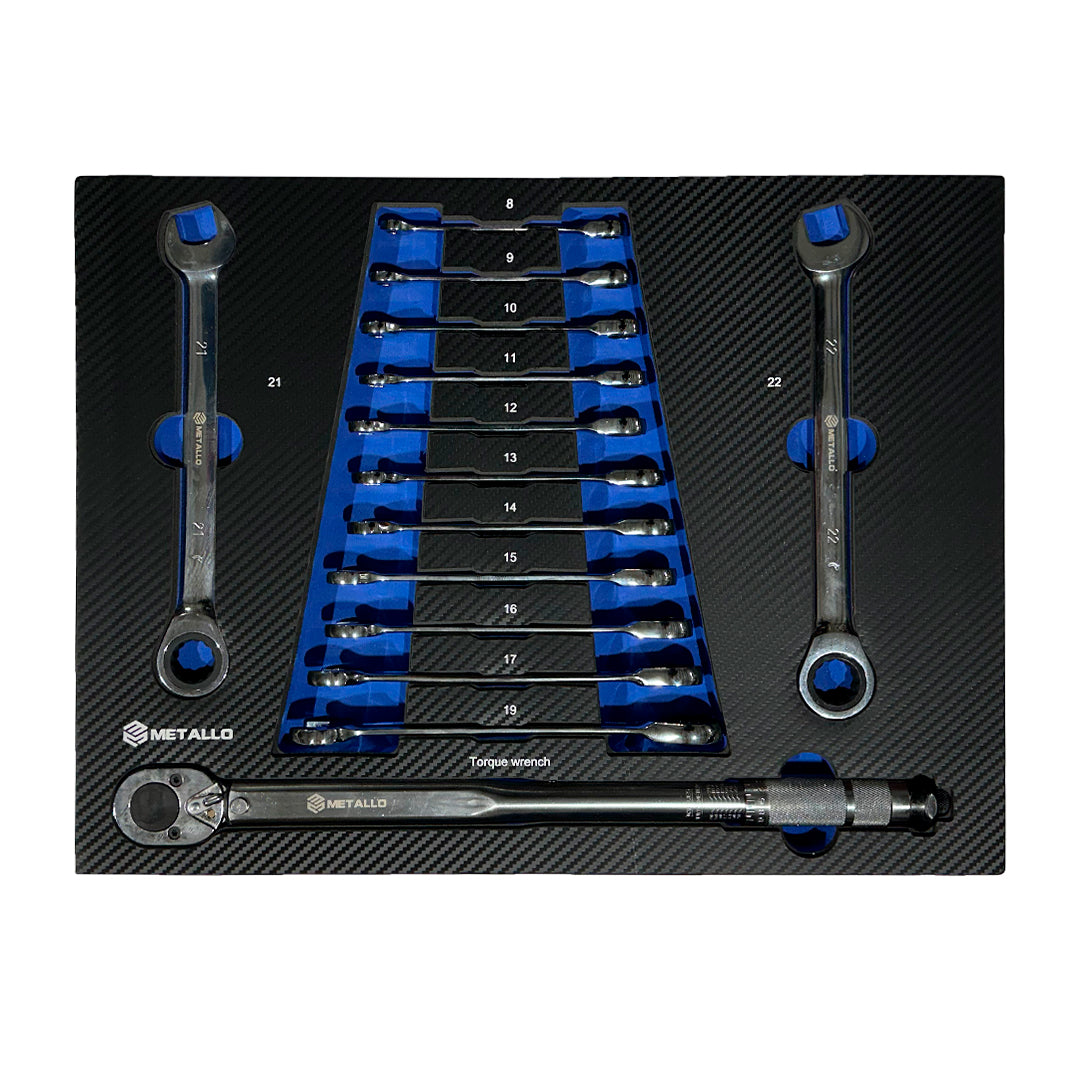 Wózek warsztatowy Metallo 8/8, 291 element