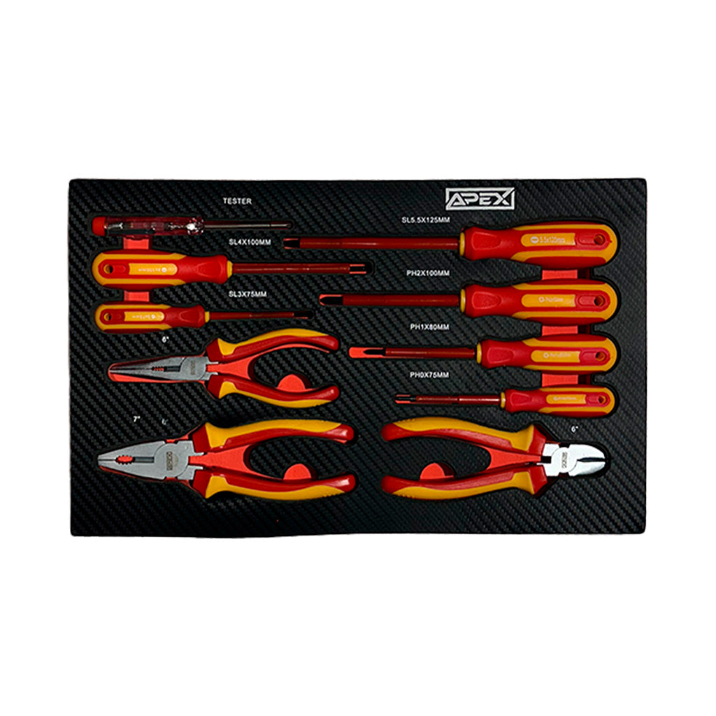 Apex 14/10 workshop trolley, 297 pieces