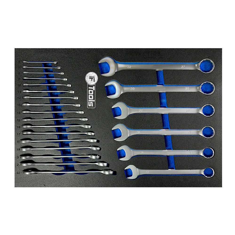 Wózek warsztatowy FTools 11/9, 390 elementów