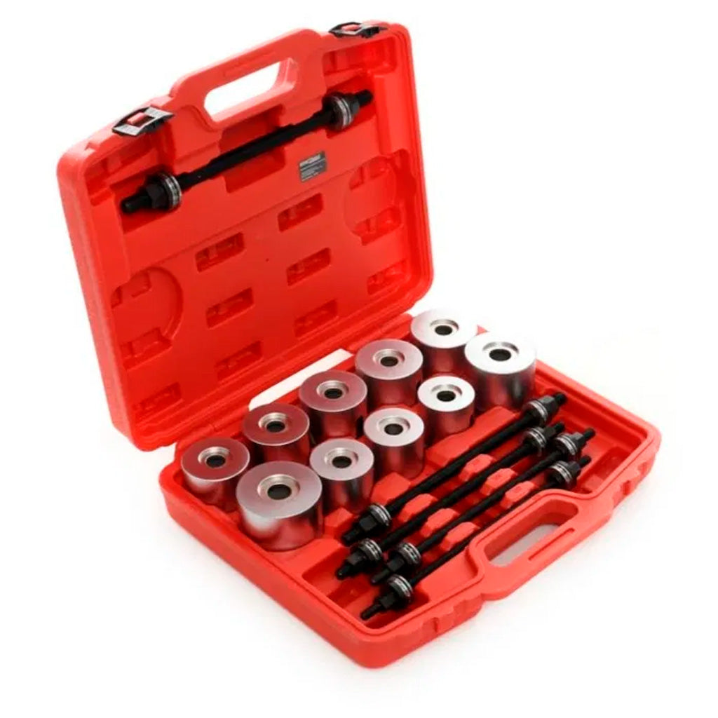 Zestaw dociskowy do silentbloków, łożysk ze śrubami 27 szt.