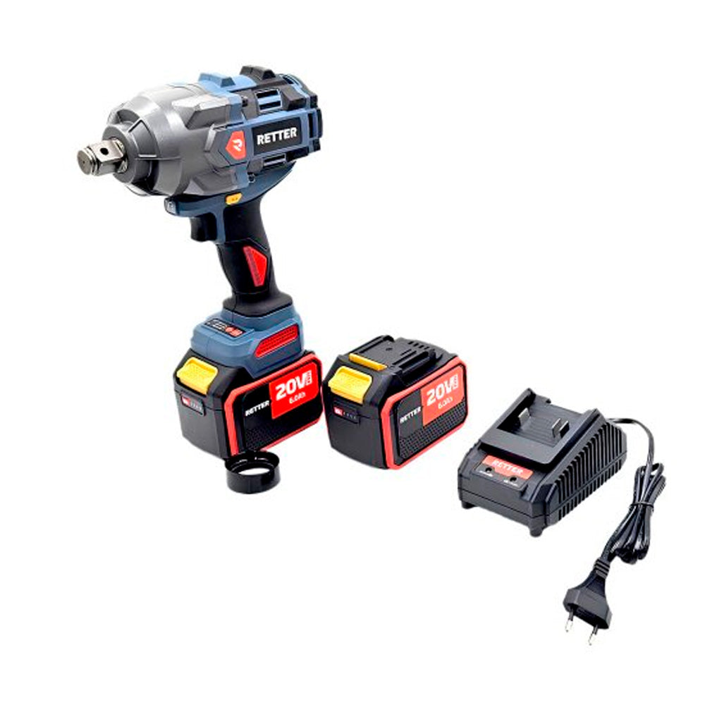 RETTER RT20-W1500M 1500 Nm 3/4" 20V cordless impact wrench