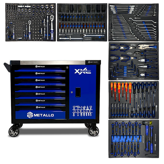Metallo 7/6 Jumbo Workshop Cart, 288 Pieces