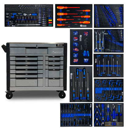 Wózek warsztatowy FTools 12/10 PRO, 473 elementów