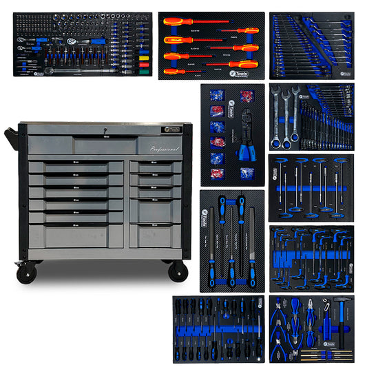 Wózek warsztatowy FTools 12/10 PRO, 473 elementów