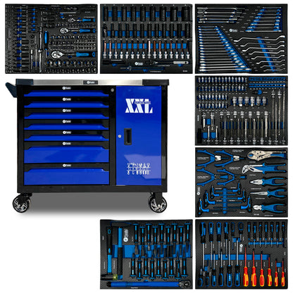 Werkzeugwagen FTools 7/7 PRO, 390-tlg.