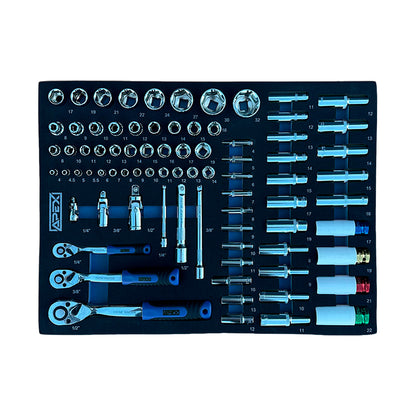 Apex 7/6 tool trolley, 245 pieces