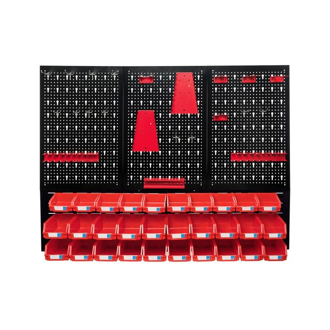 Lochwand mit 52 Elementen, 1190 × 895 × 25 mm