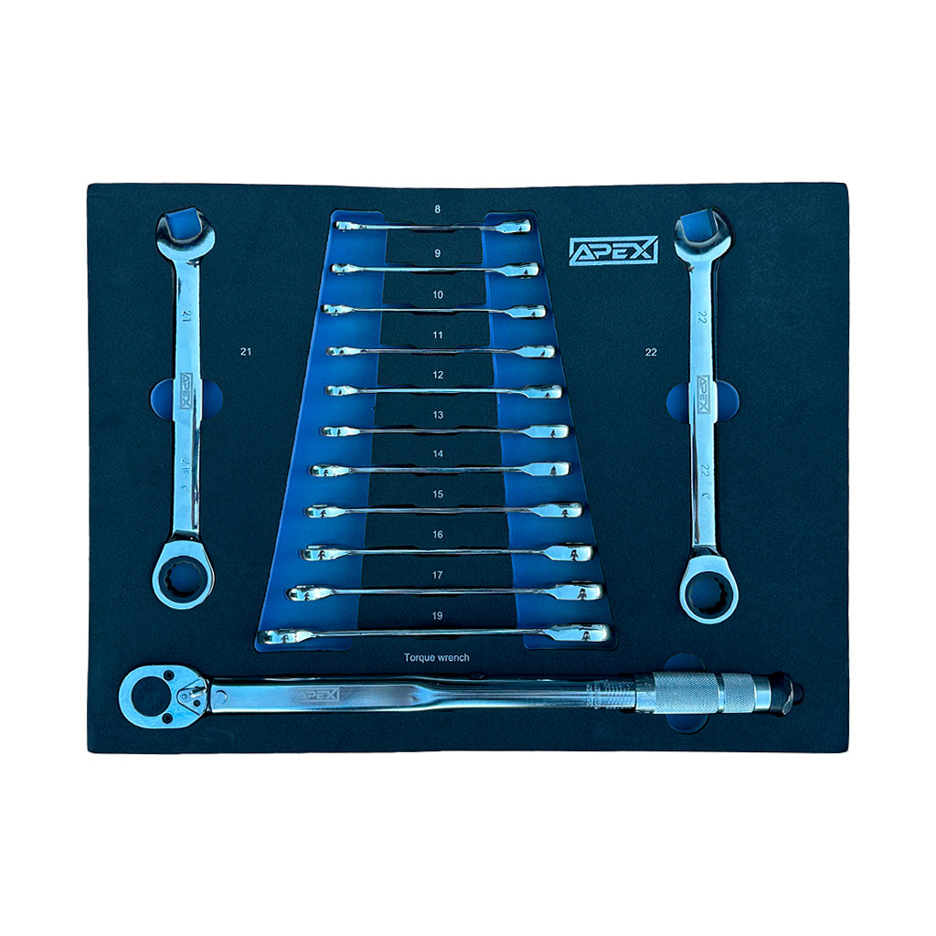 Apex 7/6 tool trolley, 245 pieces