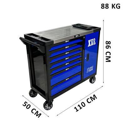 Werkzeugwagen FTools 7/7 PRO, 390-tlg.