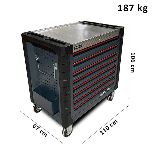 RETTER R12 tool trolley, 698 pieces
