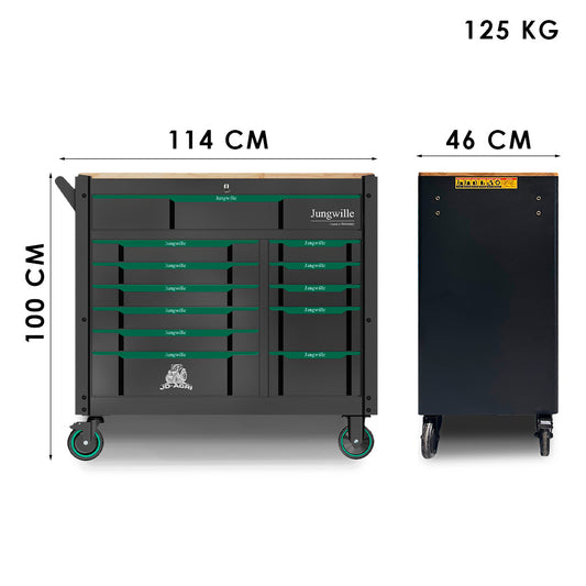 Jungwille JD-AGRI 12/12 workshop trolley, 365 pieces