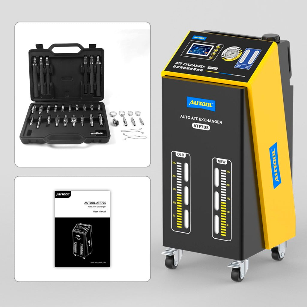 Maszyna do dynamicznej wymiany oleju w automatycznych skrzyniach biegów ATF705 AUTOOL