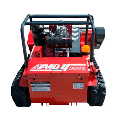Remote Controlled Diesel Lawn Mower AMD-R100 | Tracked, 1000 mm