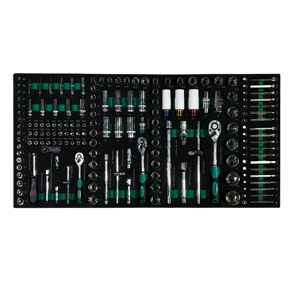 Wózek warsztatowy FTools 7/6, 303 elementy