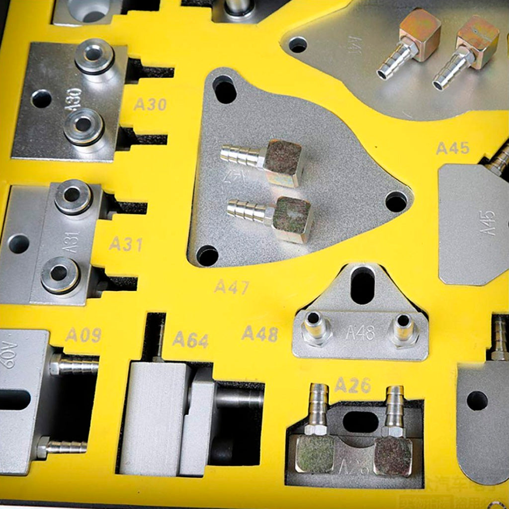 Zestaw złączy do wymiany oleju w automatycznej skrzyni biegów, 80 elementów