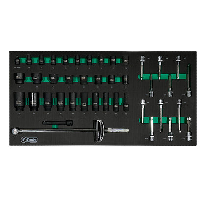 Wózek warsztatowy FTools 7/6, 303 elementy