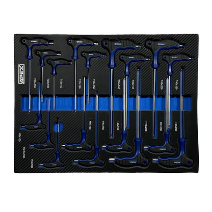 Wózek warsztatowy APEX 8/8, 300 elementów