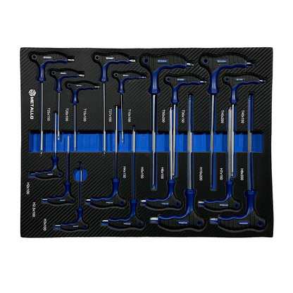 Wózek warsztatowy Metallo 8/8, 291 element