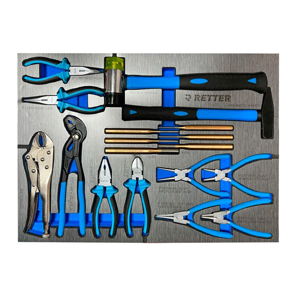 RETTER R8 Carbon Edition tool trolley, 301 pieces