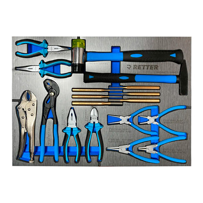 RETTER R8 Carbon Edition tool trolley, 301 pieces