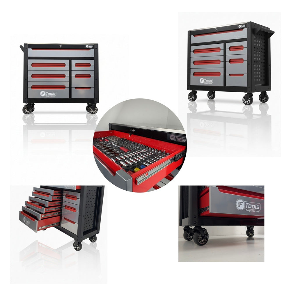 Wózek warsztatowy FTools 12/10 PRO, 473 elementów