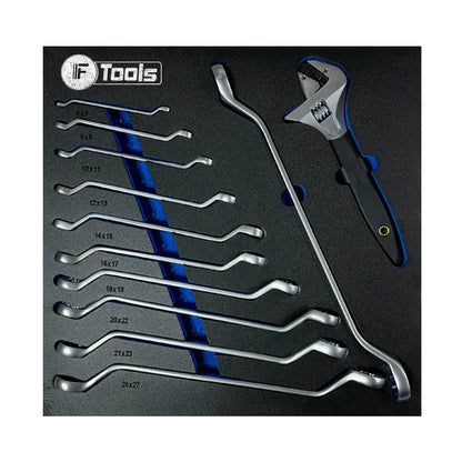 Wózek warsztatowy FTools 11/9, 390 elementów