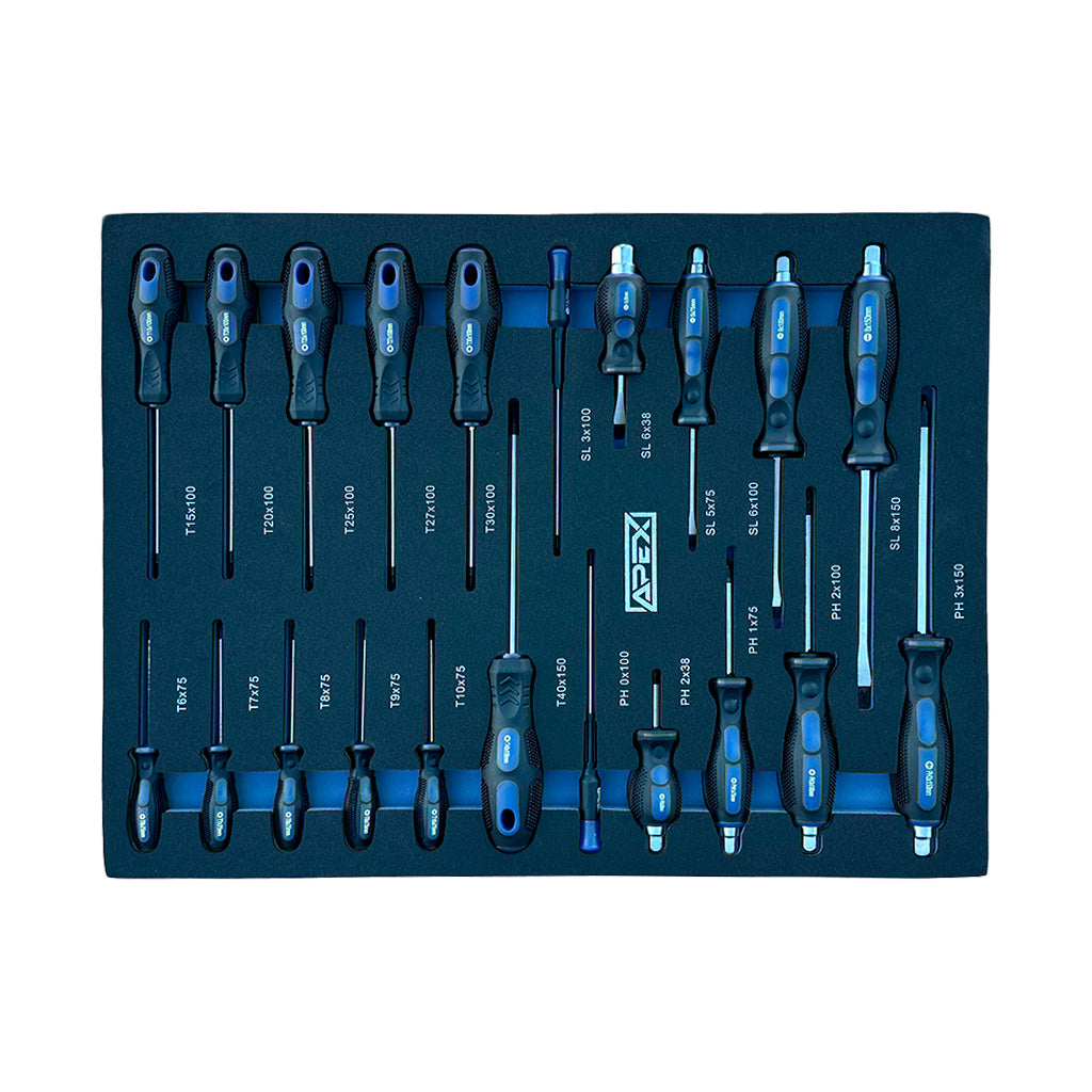 Apex 7/6 tool trolley, 245 pieces