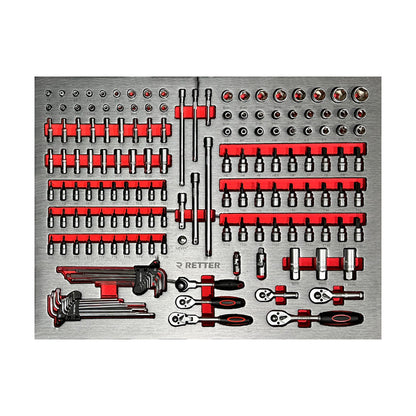 Wózek warsztatowy RETTER R13 PRO, 482 elementy