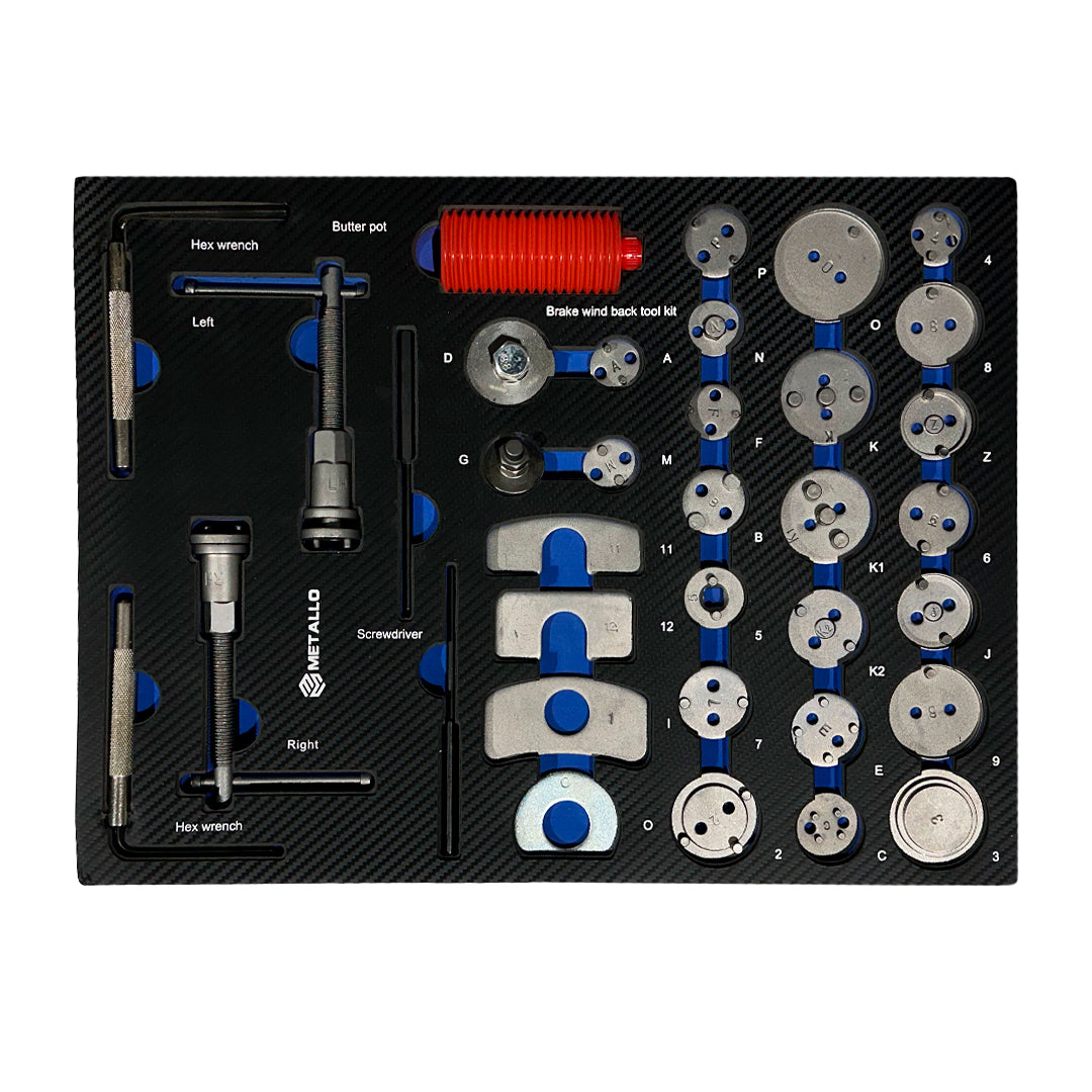 Wózek warsztatowy Metallo 8/8, 291 element