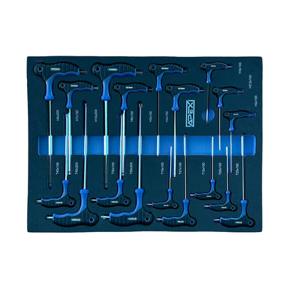 Apex 7/6 tool trolley, 245 pieces