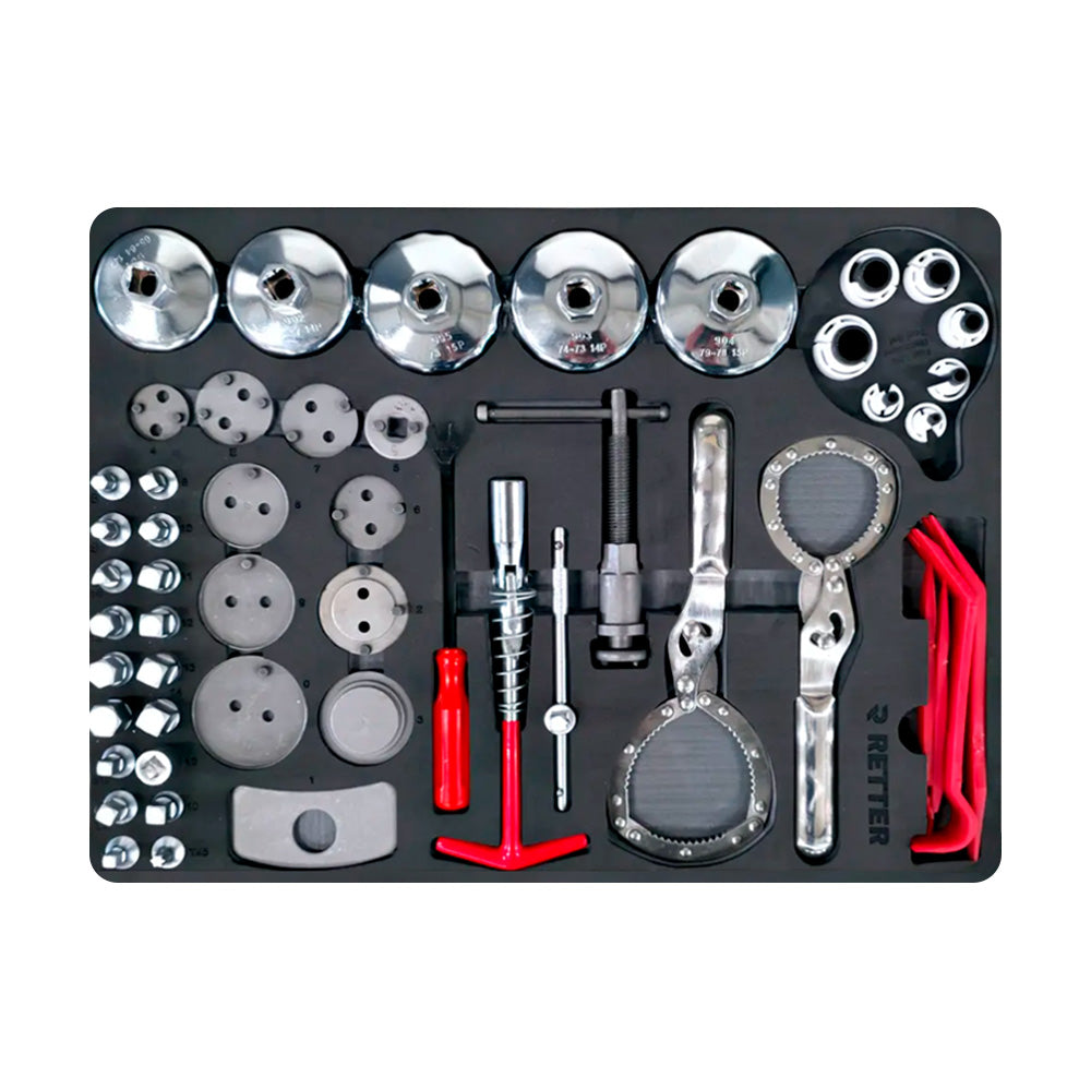 RETTER R11 tool trolley, 454 pieces