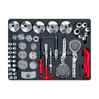 RETTER R11 tool trolley, 454 pieces