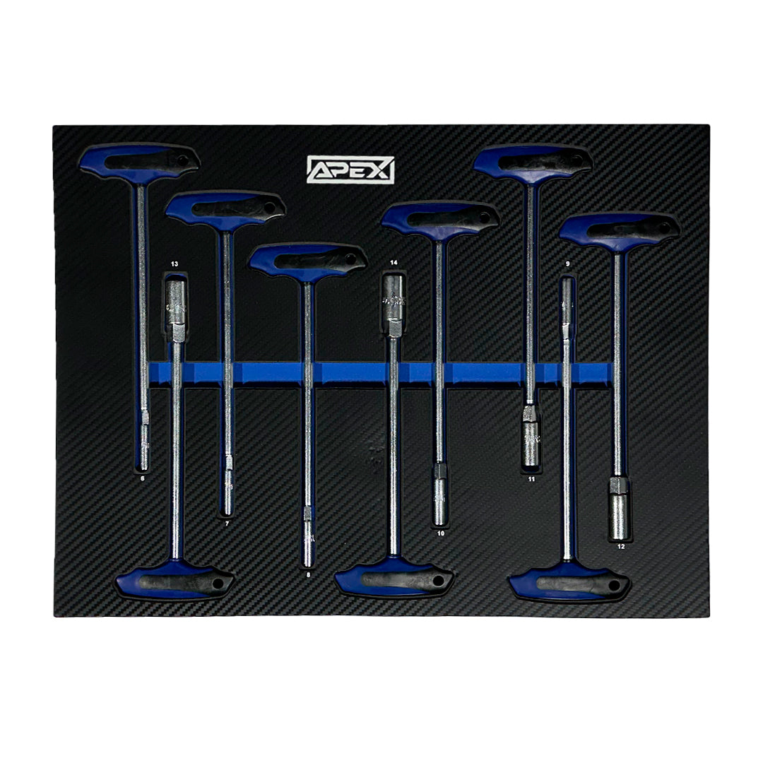 Wózek warsztatowy APEX 8/8, 300 elementów