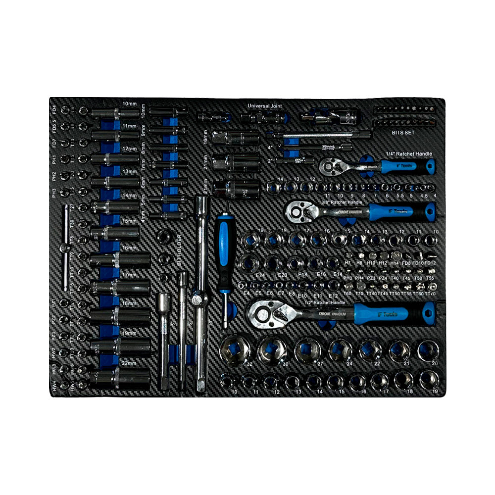 Werkzeugwagen FTools 7/7 PRO, 390-tlg.