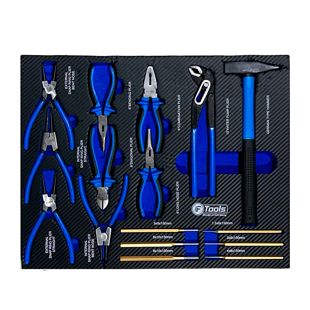 Wózek warsztatowy FTools 12/10 PRO, 473 elementów