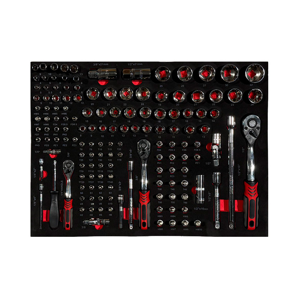 Wózek warsztatowy Smart Equipment 7/7 PRO, 389 elementów