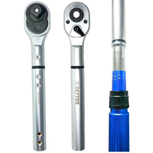 Klucz dynamometryczny RETTER 50–1000 Nm z napędem 3/4"