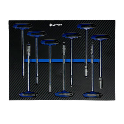 Wózek warsztatowy Metallo 8/8, 291 element