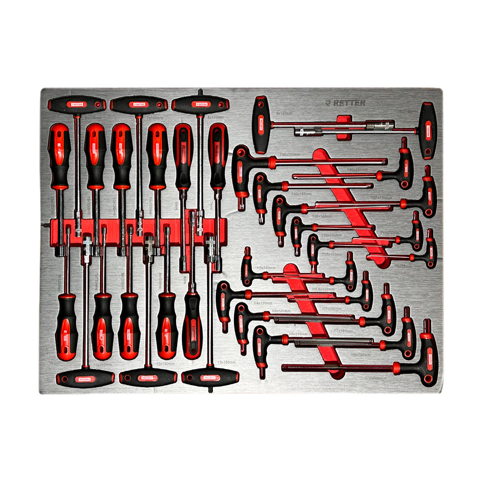 Wózek warsztatowy RETTER R12, 698 elementów