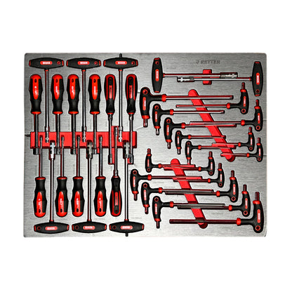 Wózek warsztatowy RETTER R12, 698 elementów