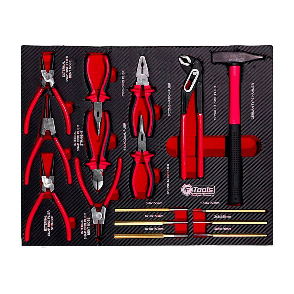 Wózek warsztatowy FTools 12/10 PRO, 473 elementów