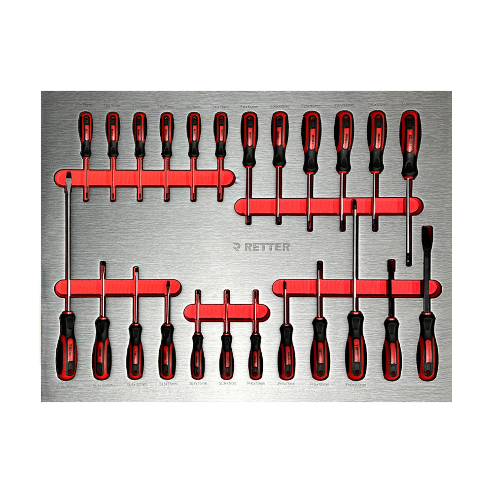 Wózek warsztatowy RETTER R13 PRO, 482 elementy