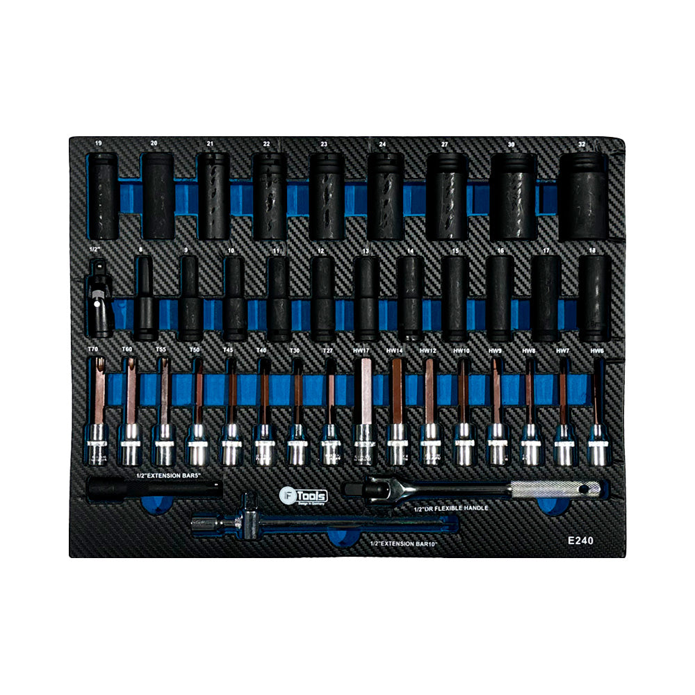 Werkzeugwagen FTools 7/7 PRO, 390-tlg.