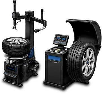 Tire and wheel equipment