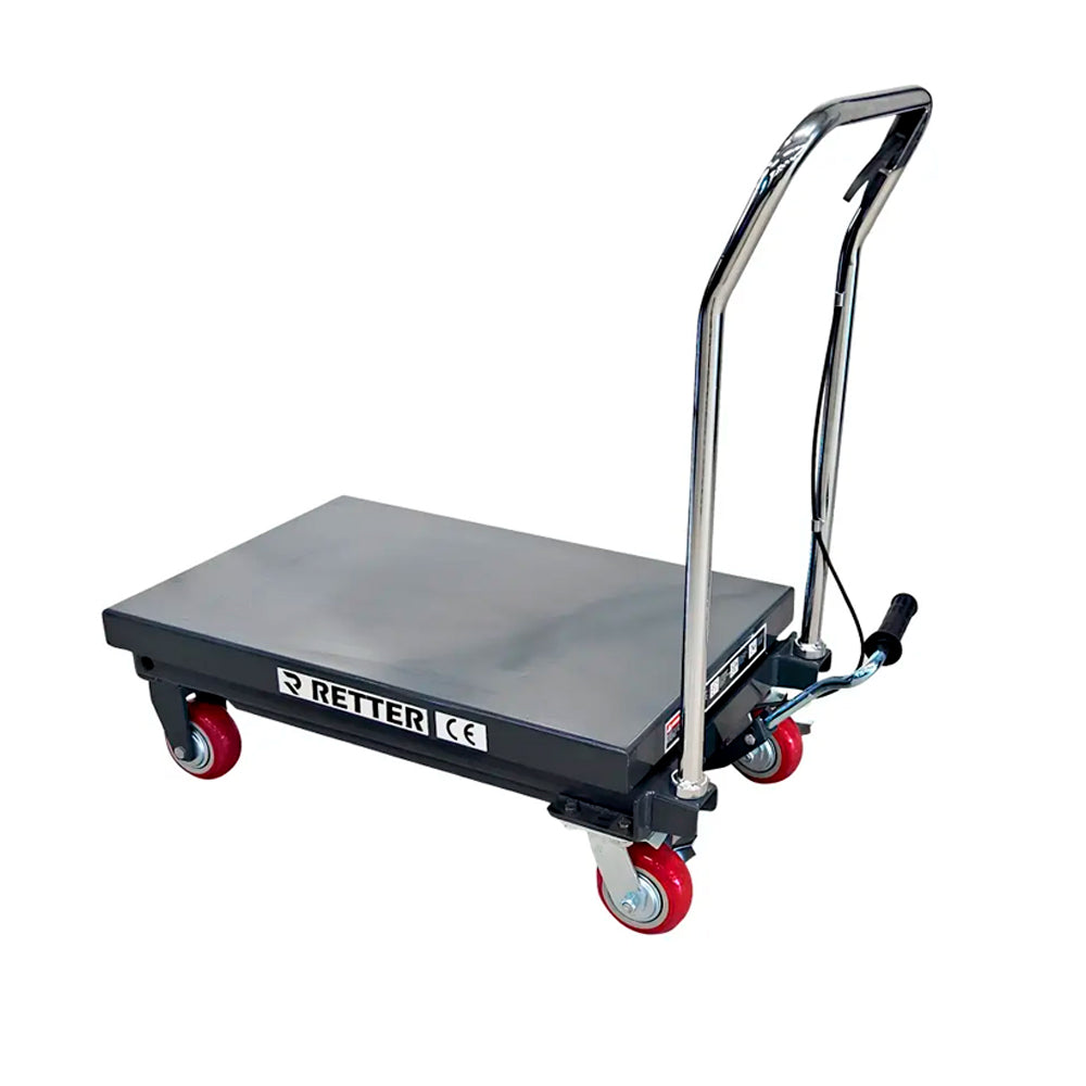 Hydrauliczny stół podnośny RETTER RTK-300 z opuszczonym blatem