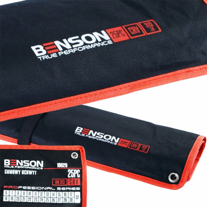 BENSON combination wrench set, 6–36 mm, 25 pieces